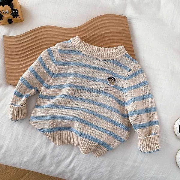 pullover spring school style boy children striped knitted sweater kid girl embroidery bear long sleeve baby casual pullover shirts hkd23071, Blue
pullover spring school style boy children striped knitted sweater kid girl embroidery bear long sleeve baby casual pullover shirts hkd23071, Blue