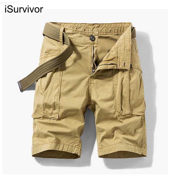 men's shorts isurvivor 2022 new men's cotton casual shorts summer five-point loose overalls fashion trend breeches beach pants l23, White;black
men's shorts isurvivor 2022 new men's cotton casual shorts summer five-point loose overalls fashion trend breeches beach pants l23, White;black