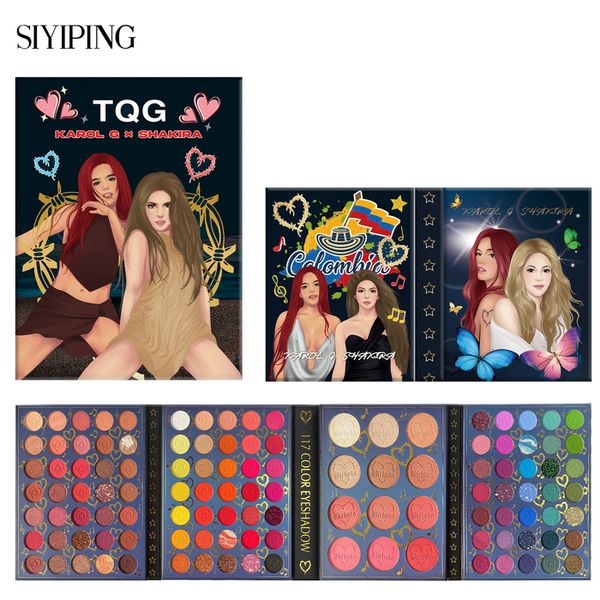 eye shadow siyiping tqg makeup palettes 117 colors long lasting high pigment shakira and karol g eyeshadow sombra de ojos 230718
eye shadow siyiping tqg makeup palettes 117 colors long lasting high pigment shakira and karol g eyeshadow sombra de ojos 230718