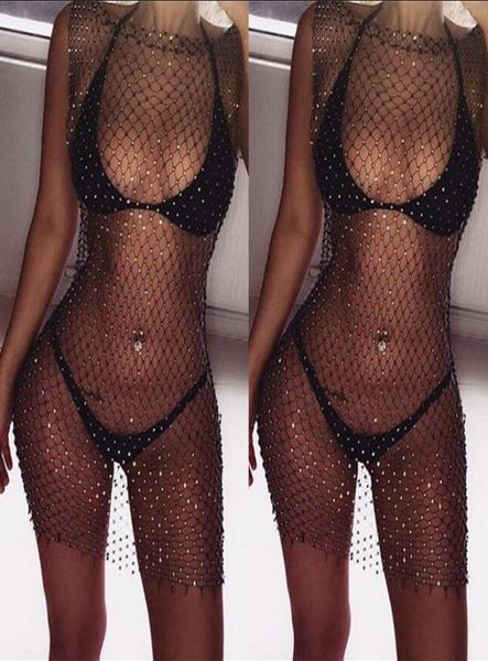 women bikini bling crystal cover up fishnet hollow out see through swimsuit swimwear black white7114698
women bikini bling crystal cover up fishnet hollow out see through swimsuit swimwear black white7114698