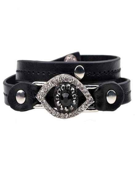 pretty punk bracelet men vintage evil eye faux black leather weave bracelets jewelry for gift multilayer infinity bracelet8605704, Golden;silver
pretty punk bracelet men vintage evil eye faux black leather weave bracelets jewelry for gift multilayer infinity bracelet8605704, Golden;silver
