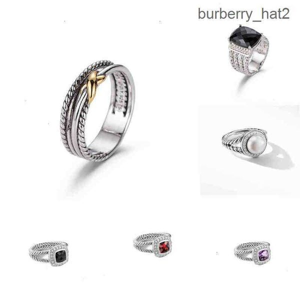 rings dy twisted two-color cross ring women fashion platinum plated black thai silver selling designer jewelry woman luxury diamond wedding, Slivery;golden
rings dy twisted two-color cross ring women fashion platinum plated black thai silver selling designer jewelry woman luxury diamond wedding, Slivery;golden