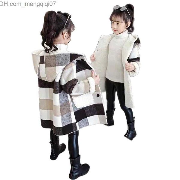 coat autumn and winter girls' casual jacket warm hooded coat fashion wool long coat children's clothing youth girls' clothing, Blue;gray
coat autumn and winter girls' casual jacket warm hooded coat fashion wool long coat children's clothing youth girls' clothing, Blue;gray