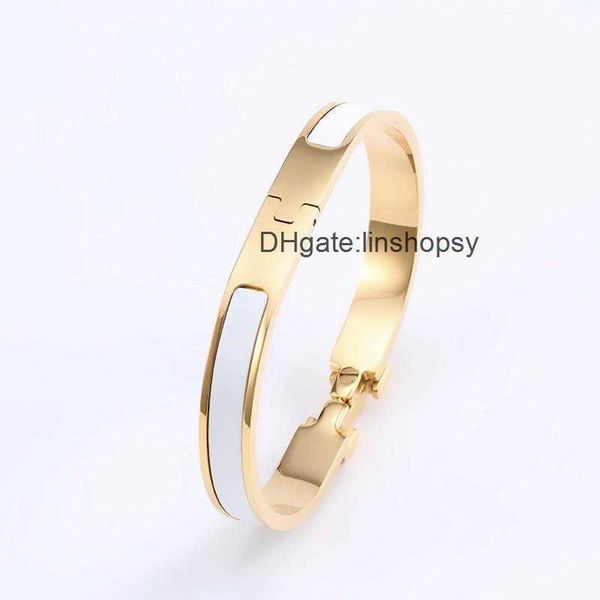 aher mas designer luxury brand enamel bracelet designer bracelet h enamel letter 8mm rose gold couple simple, Black
aher mas designer luxury brand enamel bracelet designer bracelet h enamel letter 8mm rose gold couple simple, Black