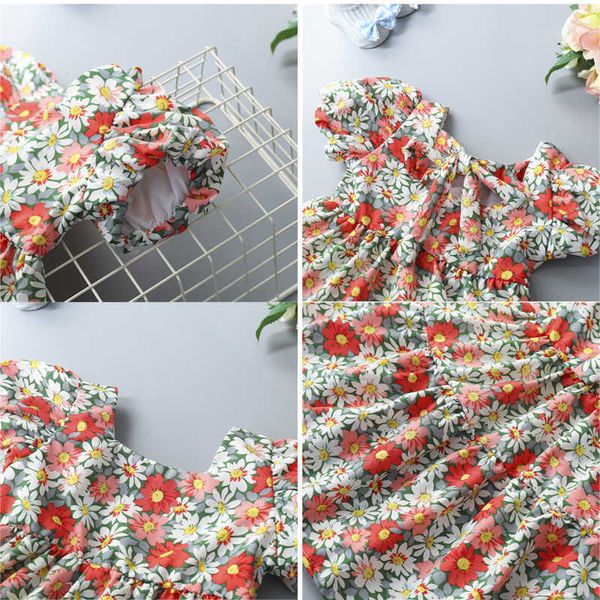 girl's dresses 1-6 years baby girls sleeveless flower print sundress kids casual clothes summer princess dress children party pageant d, Red;yellow
girl's dresses 1-6 years baby girls sleeveless flower print sundress kids casual clothes summer princess dress children party pageant d, Red;yellow