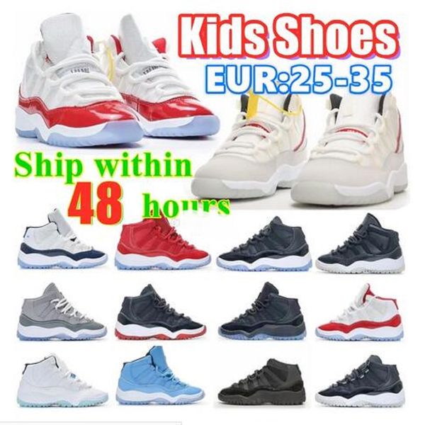 eur25-35 11s kids shoes designer cherry 11 basketball sneakers toddler boys cool grey playoffs bred trainers low kid youth children shoe spa
eur25-35 11s kids shoes designer cherry 11 basketball sneakers toddler boys cool grey playoffs bred trainers low kid youth children shoe spa