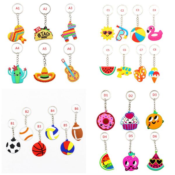 pvc cartoon keychain football basketball key ring holder charm cute pendant summer beach fruit shape keyring fashion bag pendant trinket chr, Blue
pvc cartoon keychain football basketball key ring holder charm cute pendant summer beach fruit shape keyring fashion bag pendant trinket chr, Blue