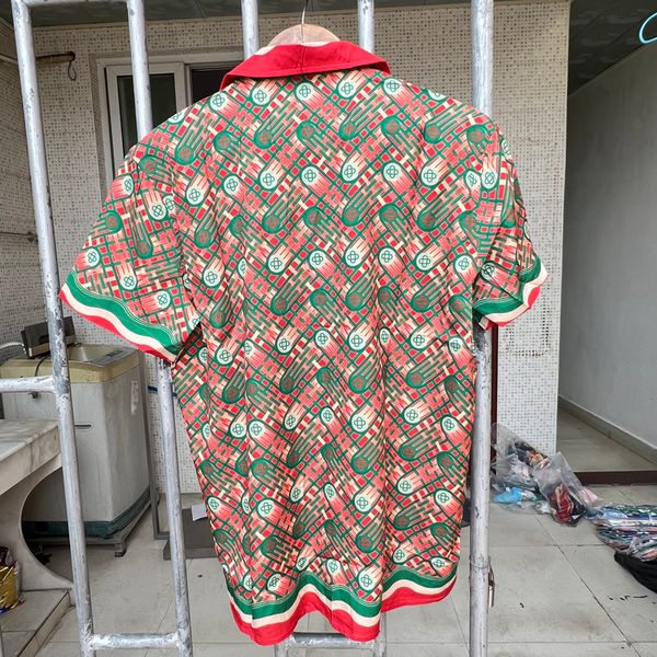 mens casual shirts casablanca real po printing tshirts day 230718, White;black 
mens casual shirts casablanca real po printing tshirts day 230718, White;black