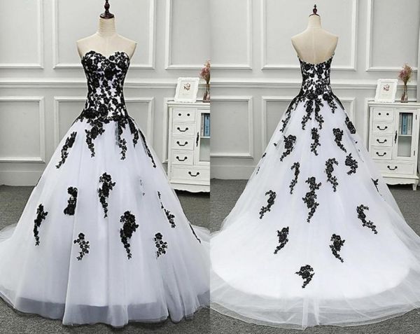 amazing black and white princess wedding dresses bridal gowns sweetheart real po applique lace backless reception dress9640169
amazing black and white princess wedding dresses bridal gowns sweetheart real po applique lace backless reception dress9640169