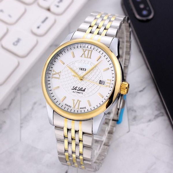 brand mens watches tissoity wristwatches classics 1853 watche automatic mechanical day date watch luxury wrist-watch fashion stainless steel, Slivery;golden
brand mens watches tissoity wristwatches classics 1853 watche automatic mechanical day date watch luxury wrist-watch fashion stainless steel, Slivery;golden