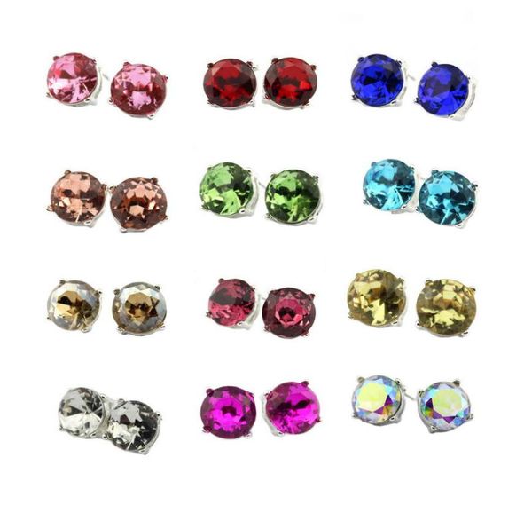 classic 1515mm glass crystal dots button stud earrings retro silver tone ab blue faceted rhinestones dot studs jewelry accessorie3044145, Golden;silver 
classic 1515mm glass crystal dots button stud earrings retro silver tone ab blue faceted rhinestones dot studs jewelry accessorie3044145, Golden;silver