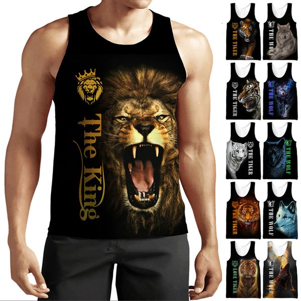 men' tank lion 3d printing men' tank harajuku animal wolf pattern summer fitness gym muscle sleeveless shirt 230718, White;black
men' tank lion 3d printing men' tank harajuku animal wolf pattern summer fitness gym muscle sleeveless shirt 230718, White;black