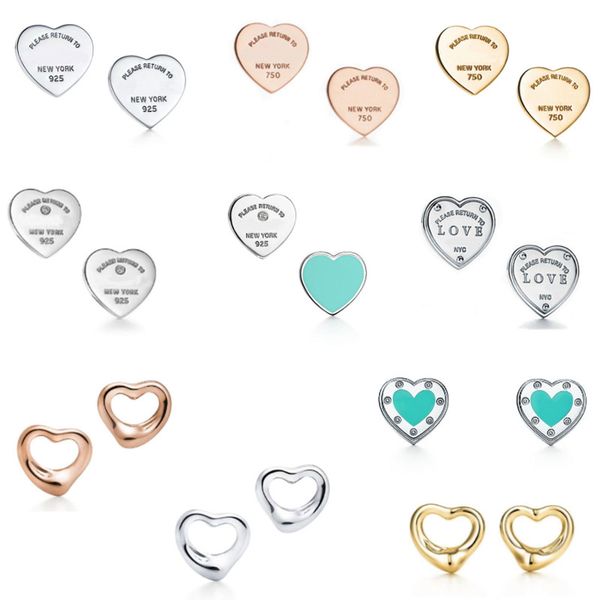 tiff 925 silver eternal love earrings loev heart shape women's wedding gift jewelry, Golden;silver
tiff 925 silver eternal love earrings loev heart shape women's wedding gift jewelry, Golden;silver