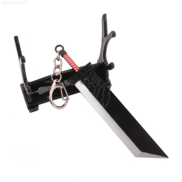 key rings final fantasy 7 remake sword keychain 12cm cloud strife the buster sword zack fair model metal pendant key ring anime jewelry l230, Slivery;golden
key rings final fantasy 7 remake sword keychain 12cm cloud strife the buster sword zack fair model metal pendant key ring anime jewelry l230, Slivery;golden