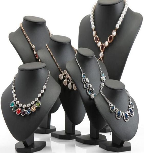 6 sizes options black mannequin shape pu leather jewelry display bust stand for counter showcase necklace pendant display holder 29874629
6 sizes options black mannequin shape pu leather jewelry display bust stand for counter showcase necklace pendant display holder 29874629