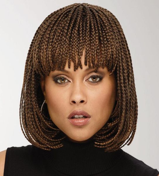fashion braid wig womens short hair bob hair wig full synthetic hair box braid wig2838349, Black
fashion braid wig womens short hair bob hair wig full synthetic hair box braid wig2838349, Black