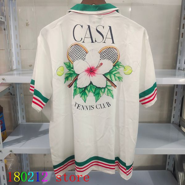 mens casual shirts blue and red striped cross rack printed casablanca tennis club short sleeved mens hawaii beach casual tshirt 230718, White;black
mens casual shirts blue and red striped cross rack printed casablanca tennis club short sleeved mens hawaii beach casual tshirt 230718, White;black