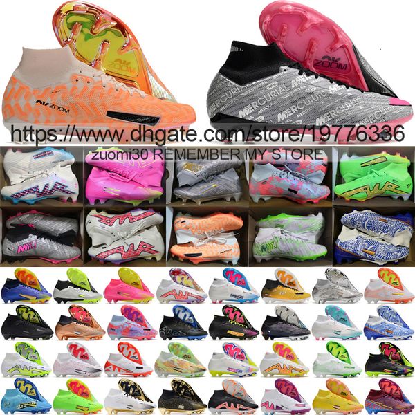 send with bag quality football boots zoom mercuriales superflys 9 elite fg lithe soccer shoes for mens mbappe ronaldo soft leather trainers, Black
send with bag quality football boots zoom mercuriales superflys 9 elite fg lithe soccer shoes for mens mbappe ronaldo soft leather trainers, Black