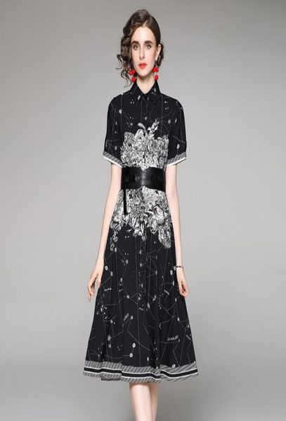 womens short sleeve shirt dress high end printed temperament lapel summer lady dress new fashion boutique trend dresses1508217, Black
womens short sleeve shirt dress high end printed temperament lapel summer lady dress new fashion boutique trend dresses1508217, Black