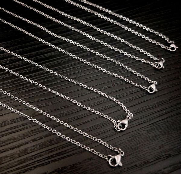 22mm rolo link chains titanium steel necklaces lobster clasps fashion design women never fade o chain mens diy accessories jewelr9847982, Silver
22mm rolo link chains titanium steel necklaces lobster clasps fashion design women never fade o chain mens diy accessories jewelr9847982, Silver