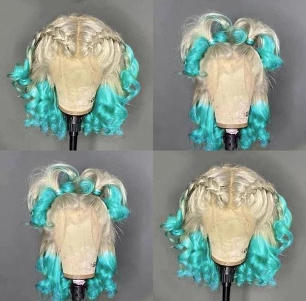 2021 fashion 360 frontal short wavy wigs blonde ombre green color brazilian hair synthetic lace front wig for women cosplay1452693, Black
2021 fashion 360 frontal short wavy wigs blonde ombre green color brazilian hair synthetic lace front wig for women cosplay1452693, Black