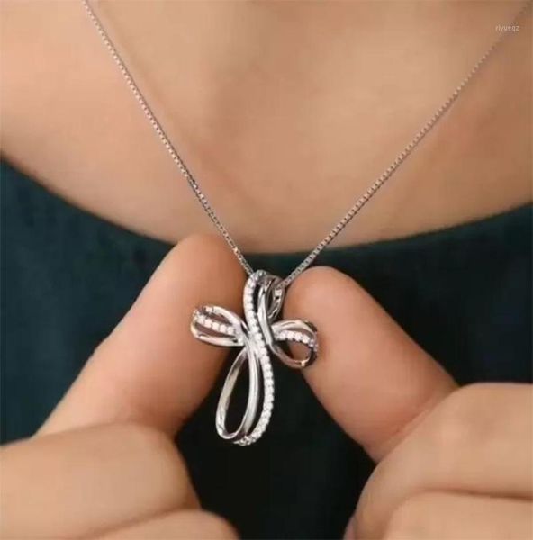 pendant necklaces europe and the united states wild cross necklace fashion simple creative zircon clavicle chain lady gift5764681, Silver
pendant necklaces europe and the united states wild cross necklace fashion simple creative zircon clavicle chain lady gift5764681, Silver