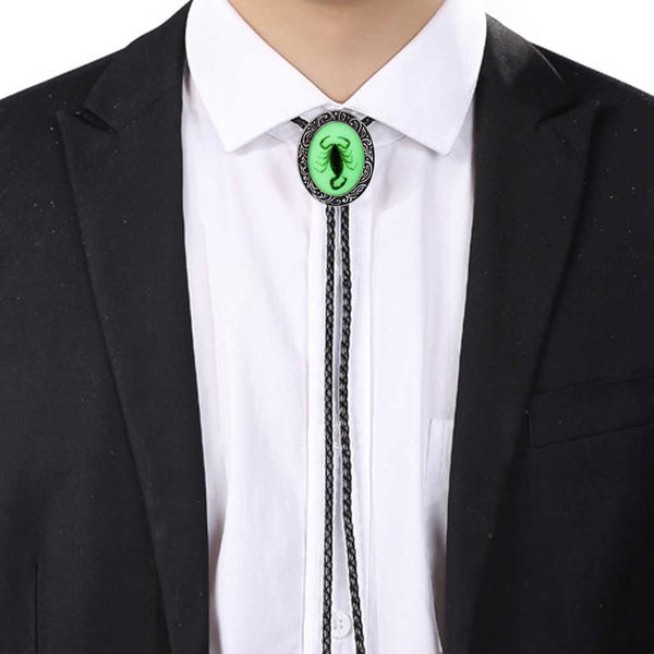 bolo ties vintage resin scorpion bolo tie necktie glow in the dark leather cord necklace hkd230719, Red
bolo ties vintage resin scorpion bolo tie necktie glow in the dark leather cord necklace hkd230719, Red