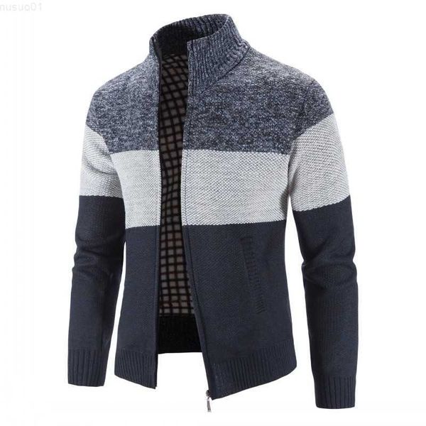 men's sweaters autumn winter thick mens cardigan fashion stand collar knitted sweater coat men fashion patchwork zipper cardigan jacket, White;black
men's sweaters autumn winter thick mens cardigan fashion stand collar knitted sweater coat men fashion patchwork zipper cardigan jacket, White;black