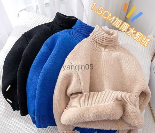 pullover 2022 winter girls boys casual thick warm fleece turtle-neck sweaters cardigan hkd230719, Blue
pullover 2022 winter girls boys casual thick warm fleece turtle-neck sweaters cardigan hkd230719, Blue
