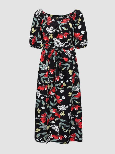 plus size dresses finjani size floral print split thigh belted dress for women chinese style retro print women's long 230719, Black
plus size dresses finjani size floral print split thigh belted dress for women chinese style retro print women's long 230719, Black