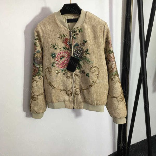 23ss womens designer clothing womens jacket heavy sequin studded beaded flower long sleeve jacket zipper coat women clothes a1, Black;brown
23ss womens designer clothing womens jacket heavy sequin studded beaded flower long sleeve jacket zipper coat women clothes a1, Black;brown