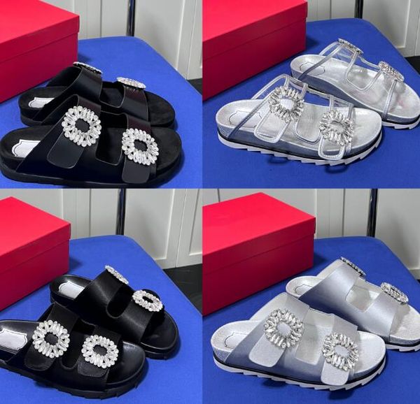 designer woman luxury dermis slipper lady classics silver summer outdoors style high-quality beach flat base sandal fashion slides slippers, Black
designer woman luxury dermis slipper lady classics silver summer outdoors style high-quality beach flat base sandal fashion slides slippers, Black