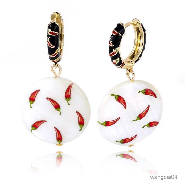 charm retro shell print pendant earrings ladies creative fashion drop oil earrings pearl drop earrings wholesales new r230719, Golden
charm retro shell print pendant earrings ladies creative fashion drop oil earrings pearl drop earrings wholesales new r230719, Golden