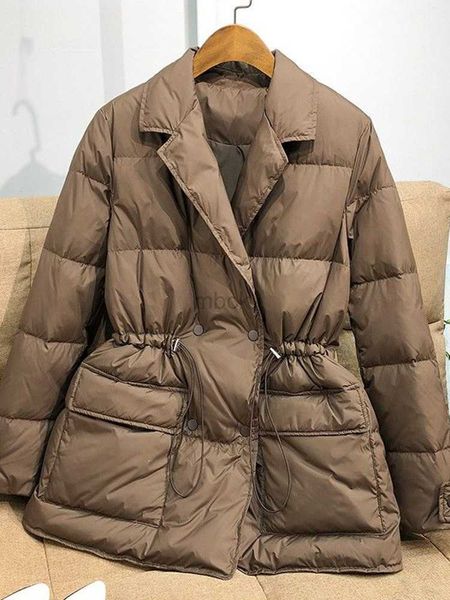 women's down parkas fitaylor winter women white duck down coat female notched collar double breasted coat casual lady drawstring puffer, Black
women's down parkas fitaylor winter women white duck down coat female notched collar double breasted coat casual lady drawstring puffer, Black