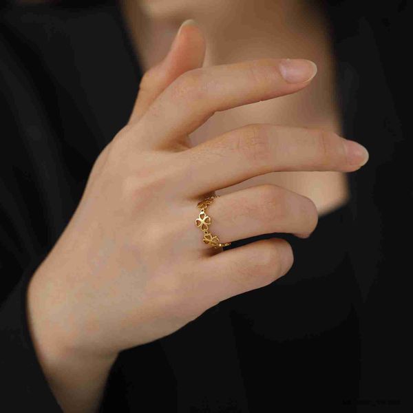 band rings trendy leaf rings for women stainless steel rings jewelry anniversary wedding mother gift 2023 r230719, Silver
band rings trendy leaf rings for women stainless steel rings jewelry anniversary wedding mother gift 2023 r230719, Silver
