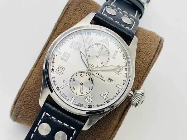 luxury iwc pilot watch 1auj mechanical automatic wristwatch black dial date uhr leather strap with box montre luxe, Slivery;golden
luxury iwc pilot watch 1auj mechanical automatic wristwatch black dial date uhr leather strap with box montre luxe, Slivery;golden