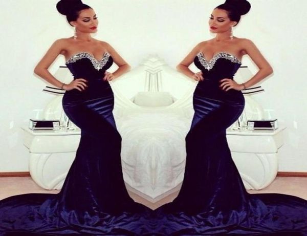 selling 2014 winter sweeteart sequin evening dresses sweep train mermaid prom dresses zipper back velvet navy blue prom dress 4568587, Black
selling 2014 winter sweeteart sequin evening dresses sweep train mermaid prom dresses zipper back velvet navy blue prom dress 4568587, Black
