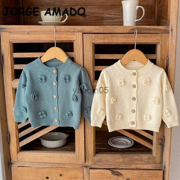 pullover new autumn kid girl sweater coat round collar apricot blue flowers wool knit long sleeves cardigan child clothes e3123 hkd230719
pullover new autumn kid girl sweater coat round collar apricot blue flowers wool knit long sleeves cardigan child clothes e3123 hkd230719