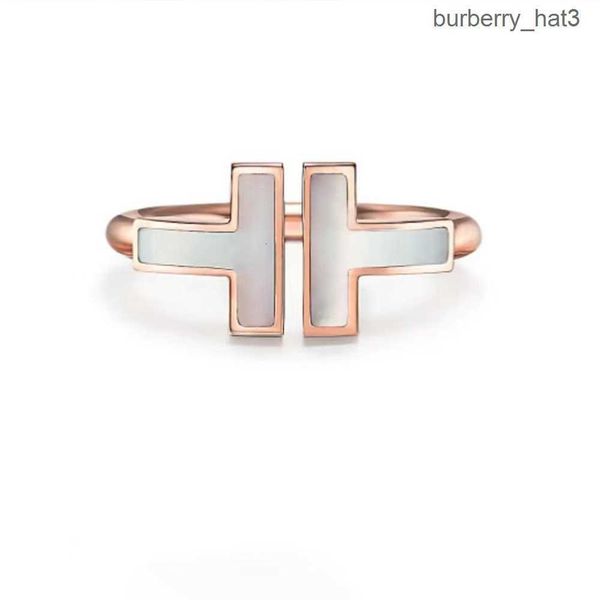 18k gold t open ring designer brand ring men's and women's wedding ring couple valentine's day gift high quality, Silver
18k gold t open ring designer brand ring men's and women's wedding ring couple valentine's day gift high quality, Silver