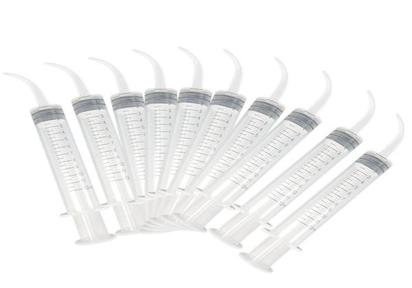 10pcs disposable elbow syringe irrigation syringe curved tip dental impression syringes 12ml conveyor3526420
10pcs disposable elbow syringe irrigation syringe curved tip dental impression syringes 12ml conveyor3526420
