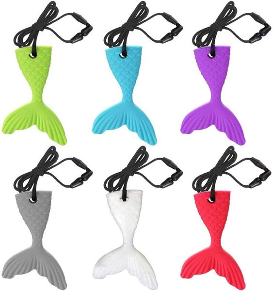 silicone mermaid tail pendant baby teether necklace children food grade sensory chewing toys infant teeth molar stick gift
silicone mermaid tail pendant baby teether necklace children food grade sensory chewing toys infant teeth molar stick gift