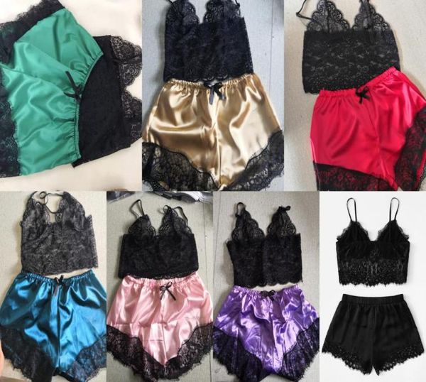 whole women summer shorts sets vneck sleepwear black lace satin pajama women pajamas spaghetti strap lace pajama8684872, Red;black
whole women summer shorts sets vneck sleepwear black lace satin pajama women pajamas spaghetti strap lace pajama8684872, Red;black