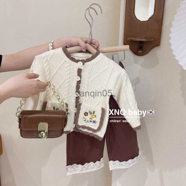 pullover 2022 autumn new girls' foreign style embroidery floret knitting cardigan children's korean version long sleeve sweater ja, Blue
pullover 2022 autumn new girls' foreign style embroidery floret knitting cardigan children's korean version long sleeve sweater ja, Blue