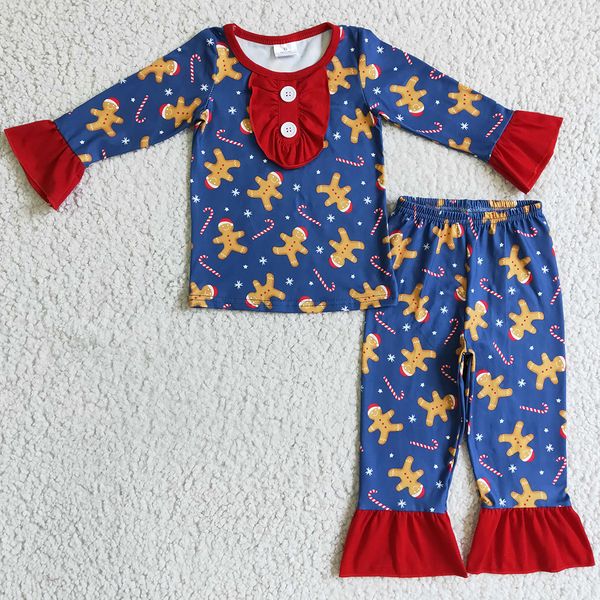 new fashion baby girls pajamas sets gingerbread print boutique kids sibling pajama christmas boys sleepwear nightwear outfits, Blue;red
new fashion baby girls pajamas sets gingerbread print boutique kids sibling pajama christmas boys sleepwear nightwear outfits, Blue;red
