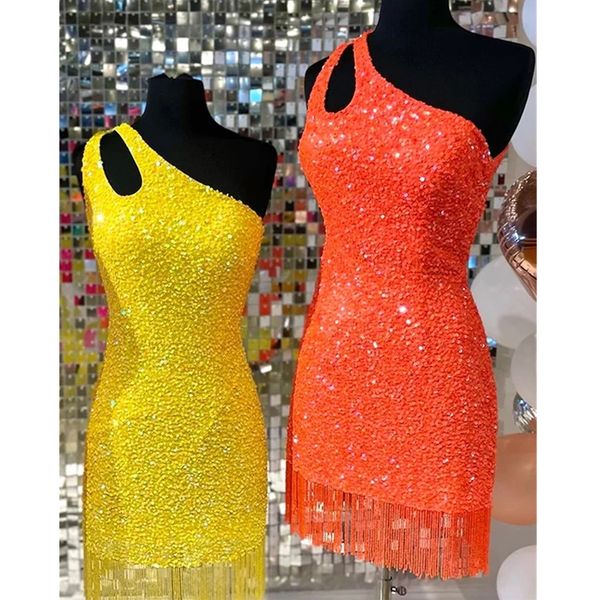 modern sequin mini homecoming dresses one shoulder sheath short cocktail party gown above knee length club wear, Blue;pink
modern sequin mini homecoming dresses one shoulder sheath short cocktail party gown above knee length club wear, Blue;pink