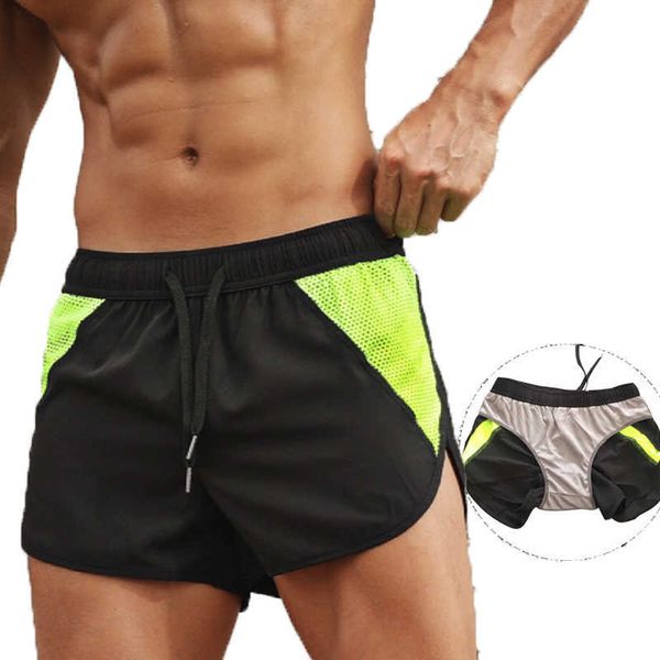 men's shorts 2023 new gym running shorts men summer fitness men gym shorts sportwear quick dry breathable bodybuilding men sport gym sh, White;black
men's shorts 2023 new gym running shorts men summer fitness men gym shorts sportwear quick dry breathable bodybuilding men sport gym sh, White;black