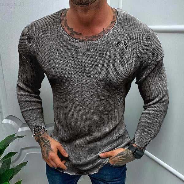 men's sweaters butemoda men's casual round neck thin long sleeve ripped knitted sweater spring summer mens pullover l230719, White;black
men's sweaters butemoda men's casual round neck thin long sleeve ripped knitted sweater spring summer mens pullover l230719, White;black