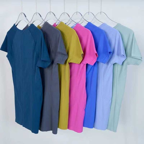lulu woman 1.0yoga short sleeve shirt race length sports women t-shirt summer tee for fitness slim fit shirts for running sportwear s woman
lulu woman 1.0yoga short sleeve shirt race length sports women t-shirt summer tee for fitness slim fit shirts for running sportwear s woman