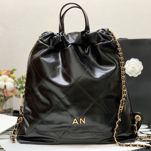 luxury shoulder bag designer backpack handbags genuine leather garbage bag 51cm level replication tote bags with box ch019
luxury shoulder bag designer backpack handbags genuine leather garbage bag 51cm level replication tote bags with box ch019