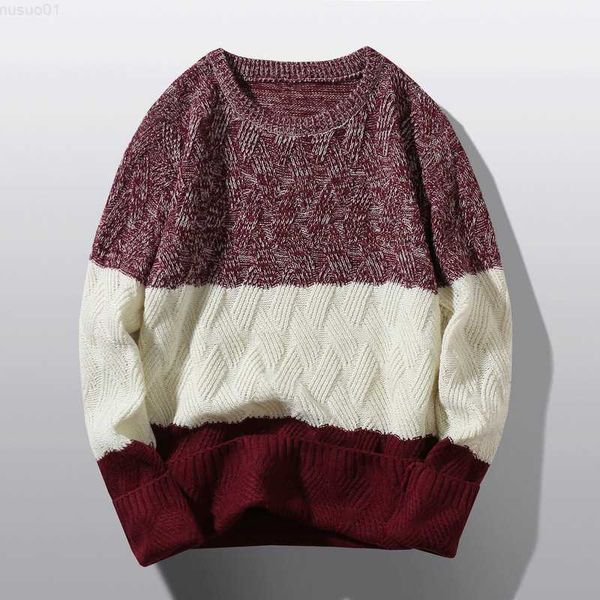 men's sweaters autumn and winter new men's round neck pullover head collision color sweater l230719, White;black
men's sweaters autumn and winter new men's round neck pullover head collision color sweater l230719, White;black